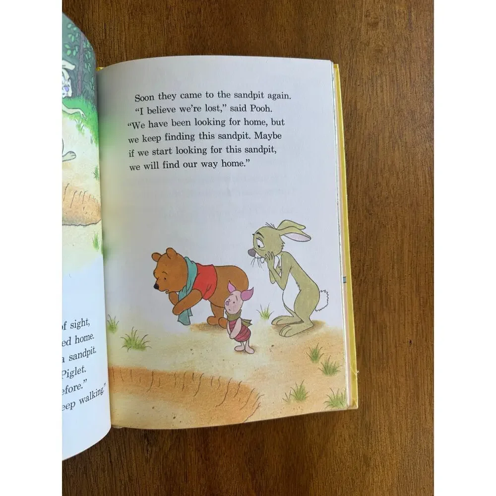 Vintage Disney Winnie the Pooh and Tigger Too Hardcover Book 1975 BCE